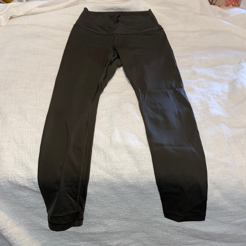 Army green leggings